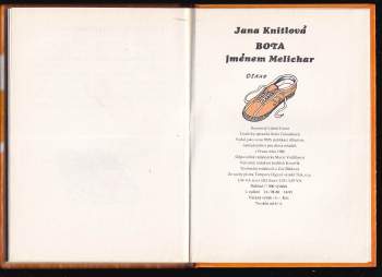 Jana Knitlová: Bota jménem Melichar
