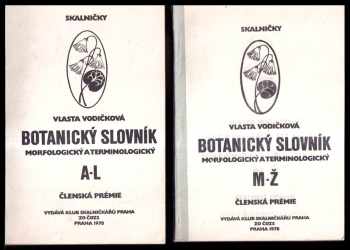 Vlasta Vodičková: Botanický slovník