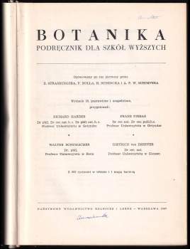 Eduard Strasburger: Botanika