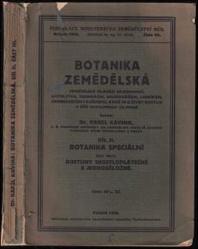 Botanika zemědělská