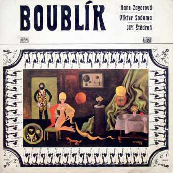 Boublík + OBŘÍ PLAKÁT - Hana Zagorová, Viktor Sodoma, Jiří Štědroň (1971, Supraphon) - ID: 3930869