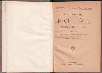 Aleksandr Nikolajevič Ostrovskij: Bouře