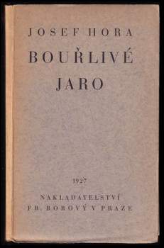 Bouřlivé jaro