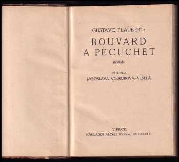 Gustave Flaubert: Bouvard a Pécuchet