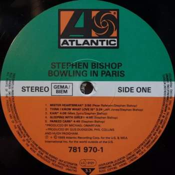 Stephen Bishop: Bowling In Paris