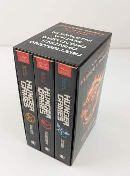 BOX Suzanne Collins 3X Hunger games + Hunger games + Hunger games