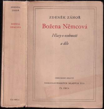 Zdeněk Záhoř: Božena Němcová