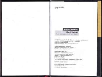 Richard Dawkins: Boží blud