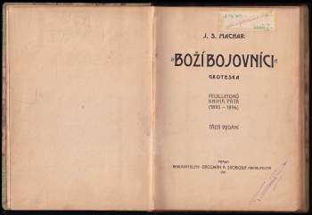 Josef Svatopluk Machar: Boží bojovníci