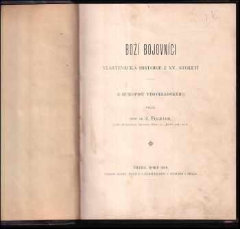 Josef Svatopluk Machar: Boží bojovníci