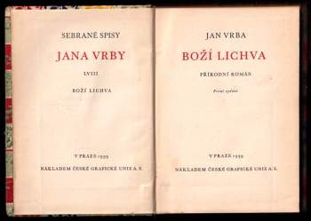 Jan Vrba: Boží lichva