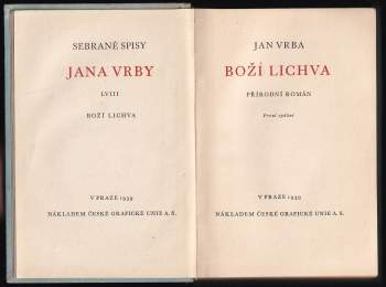 Jan Vrba: Boží lichva