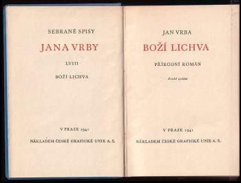 Jan Vrba: Boží lichva
