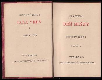 Jan Vrba: Boží mlýny