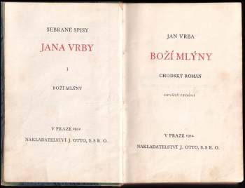 Jan Vrba: Boží mlýny