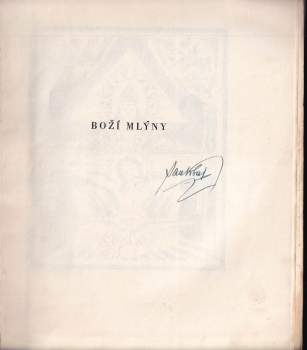Jan Vrba: Boží mlýny