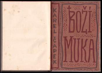 Karel Čapek: Boží muka