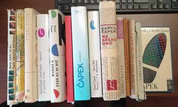 KOMPLET Karel Čapek 14X Boží muka ; Trapné povídky + Bajky a podpovídky + Čtení o T.G. Masarykovi + Ze společné tvorby + Povídky z druhé kapsy + Na břehu dnů + Výlet do Španěl + Skandální aféra Josefa Holouška ; Podivuhodné sny redaktora Koubka : dvě satirické povídky + Život a dílo skladatele Foltýna + Věci kolem nás + Jak se co dělá ; O lidech + Pozdravy + Italské listy + Hovory s T.G. Masarykem