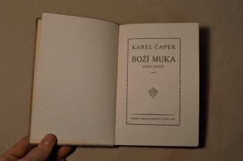 Karel Čapek: Boží muka