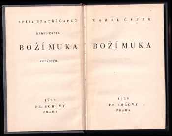 Karel Čapek: Boží muka