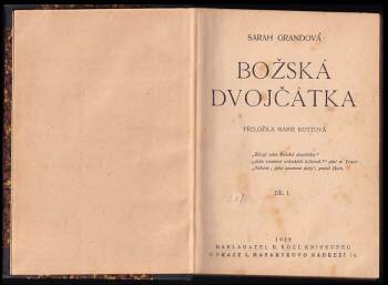 Sarah Grand: Božská dvojčátka