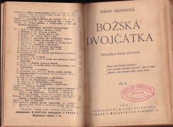 Sarah Grand: Božská dvojčátka