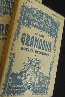 Sarah Grand: Božská dvojčátka