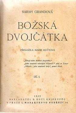 Sarah Grand: Božská dvojčátka