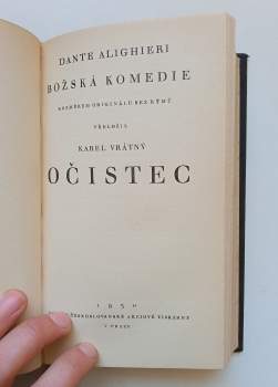 Dante Alighieri: Božská komedie 1 - 3 - Díl 1 - Peklo + 2. díl - Očistec + Díl 3 - Ráj - KOMPLET