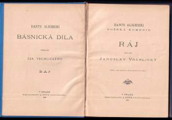Dante Alighieri: Božská komedie