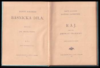 Dante Alighieri: Božská komedie