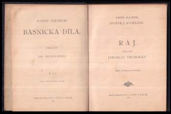 Dante Alighieri: Božská komedie