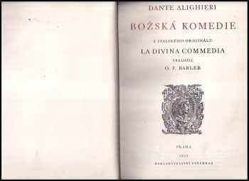 Dante Alighieri: Božská komedie