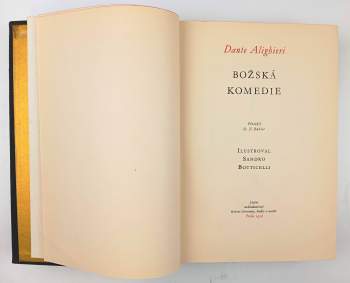 Dante Alighieri: Božská komedie