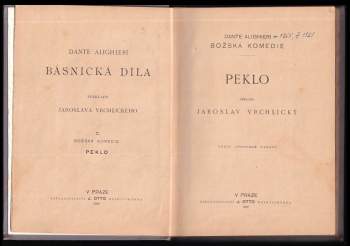 Dante Alighieri: Božská komedie