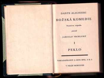 Dante Alighieri: Božská komedie