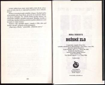 Nora Roberts: Božské zlo