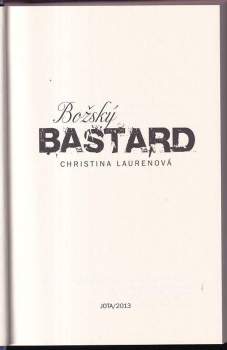 Christina Lauren: Božský bastard