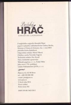 Christina Lauren: Božský hráč