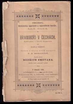 Karel Sabina: Braniboři v Čechách