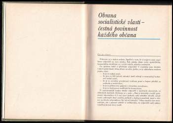 Karel Franta: Branná výchova pro 7. ročník základní devítileté školy