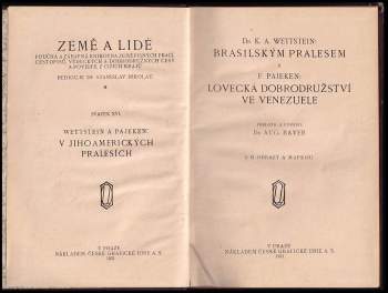 Friedrich J Pajeken: Země a lidé