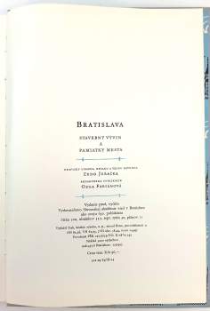 Václav Mencl: Bratislava