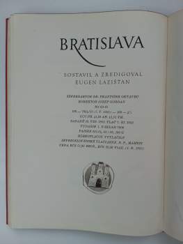 Eugen Lazišťan: Bratislava