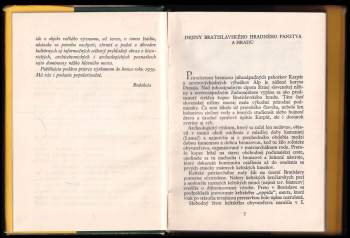 Peter Ratkoš: Bratislavský hrad