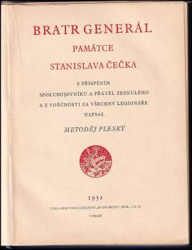 Metoděj Pleský: Bratr generál