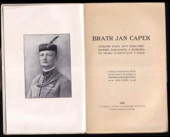 Jan Čapek: Bratr Jan Čapek
