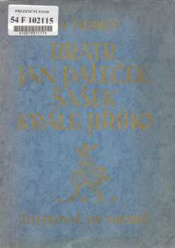 Bratr Jan Paleček, šašek krále Jiřího