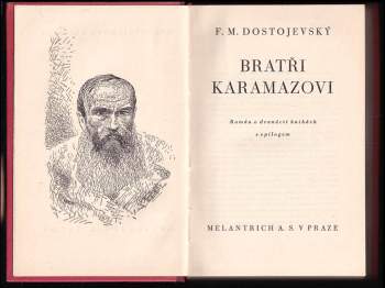 Fedor Michajlovič Dostojevskij: Bratři Karamazovi