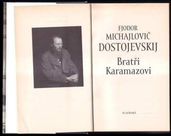 Fedor Michajlovič Dostojevskij: Bratři Karamazovi